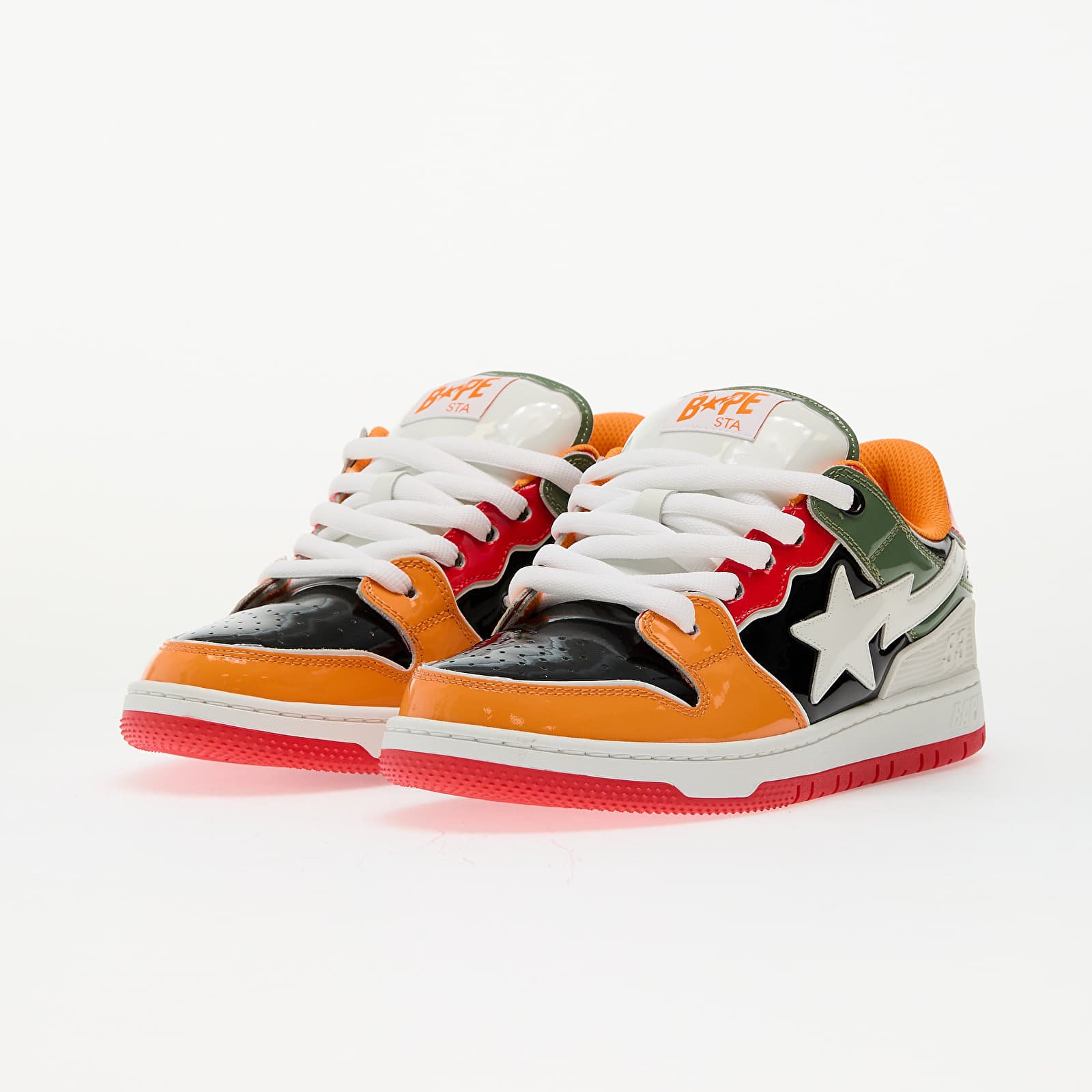 Männer A BATHING APE New Bape Sk8 Sta 2 M1 Orange