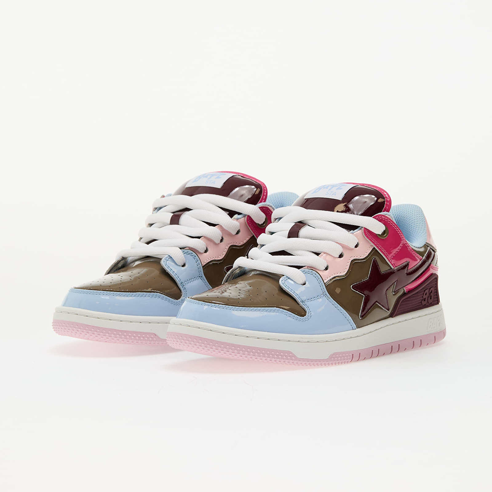 Men's shoes A BATHING APE New Bape Sk8 Sta 2 M1 Blue