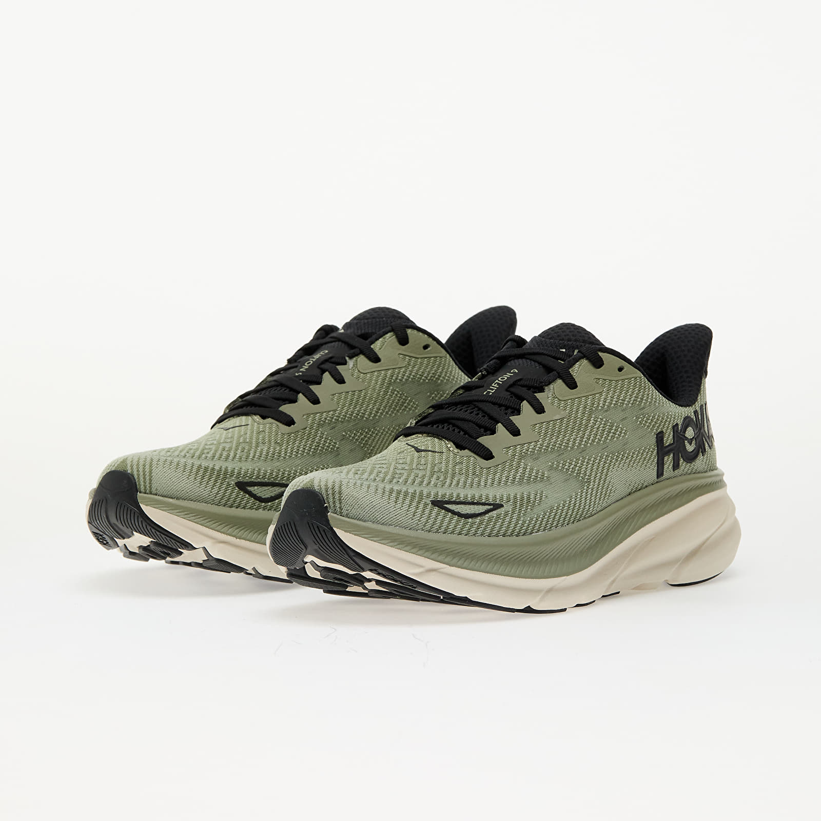 Skor för män Hoka® M Clifton 9 Sea Moss/ Forest Lichen