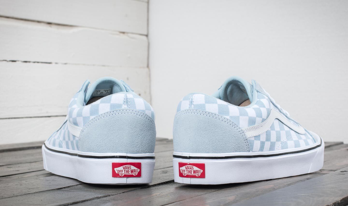 Baby blue vans sales mens