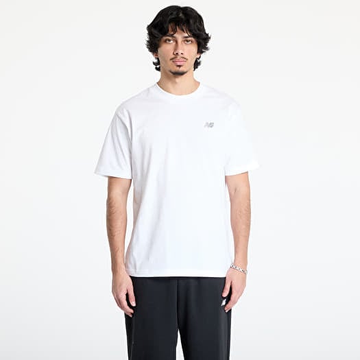 New Balance Small Logo S/S White