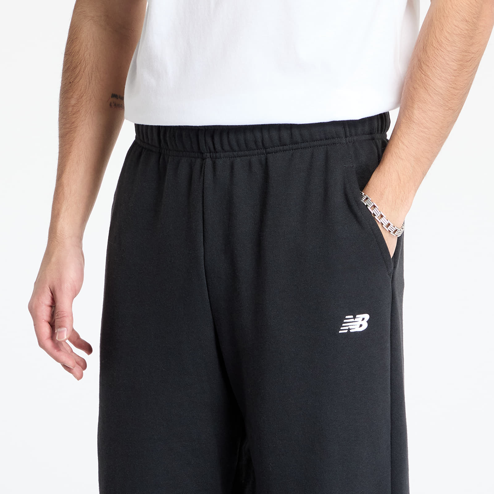 Joggingbukser til kvinder New Balance French Terry Jogger Black