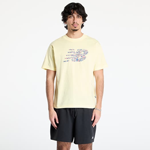 New Balance Nautical Logo T-Shirt Yellow