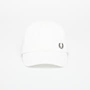FRED PERRY Pique Classic Cap Snow White/  Court Green