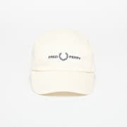 FRED PERRY 5 Panel Flp Twill Cap Ecru