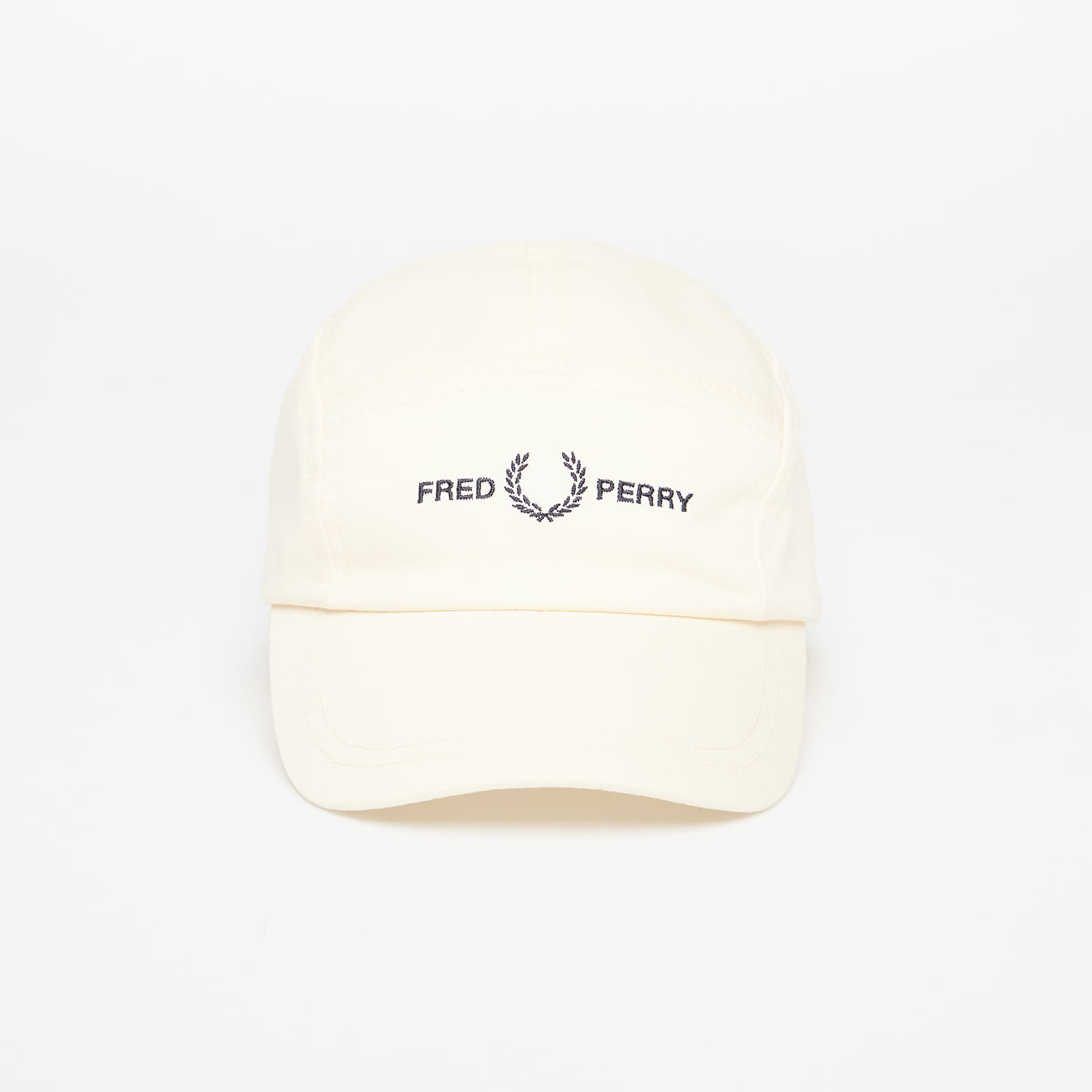 Caps FRED PERRY 5 Panel Flp Twill Cap Ecru