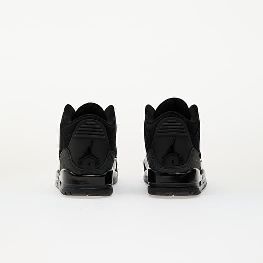 靴 Nike Air Jordan 3 Retro \"Black Cat\" 29cm Jordan 3 Retro Black Cat (2025) (CT8532-001) - True to Sole