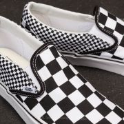 Men s shoes Vans Classic Slip On Mix Checker Black True White Footshop