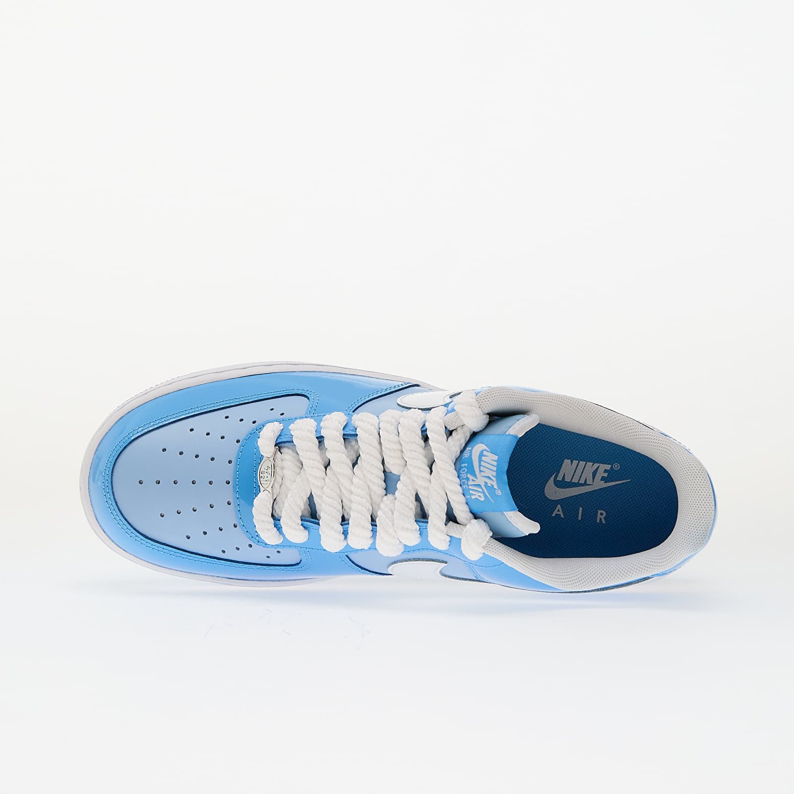 Pánské tenisky a boty Nike Air Force 1 '07 Lv8 Psychic Blue/ White-University Blue