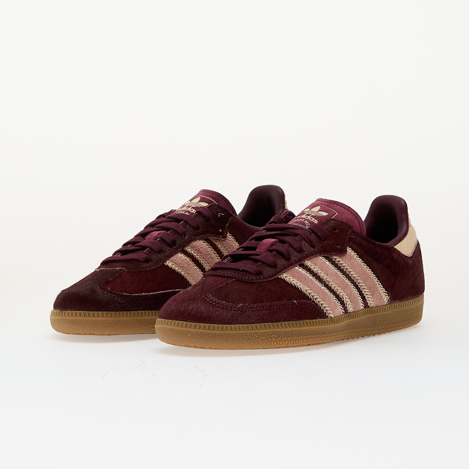 Women's shoes adidas Samba Og W Sand Strata/ Maroon/ Warm Clay