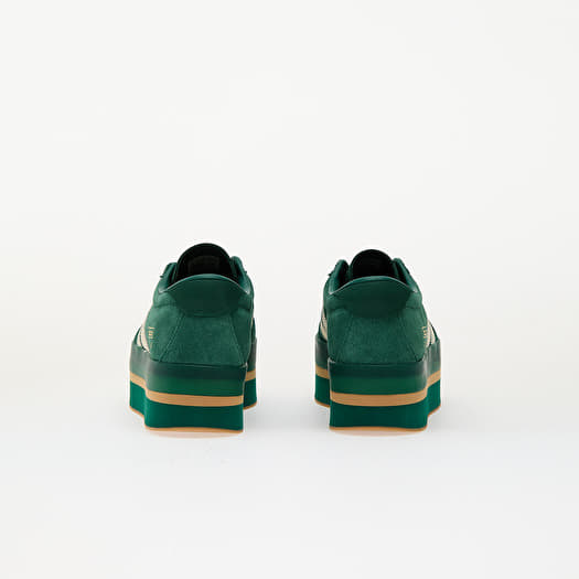 Women's shoes adidas Gazelle Stack W Collegiate Green/ Gum 3/ Cream White  (JR8179) | Footshop