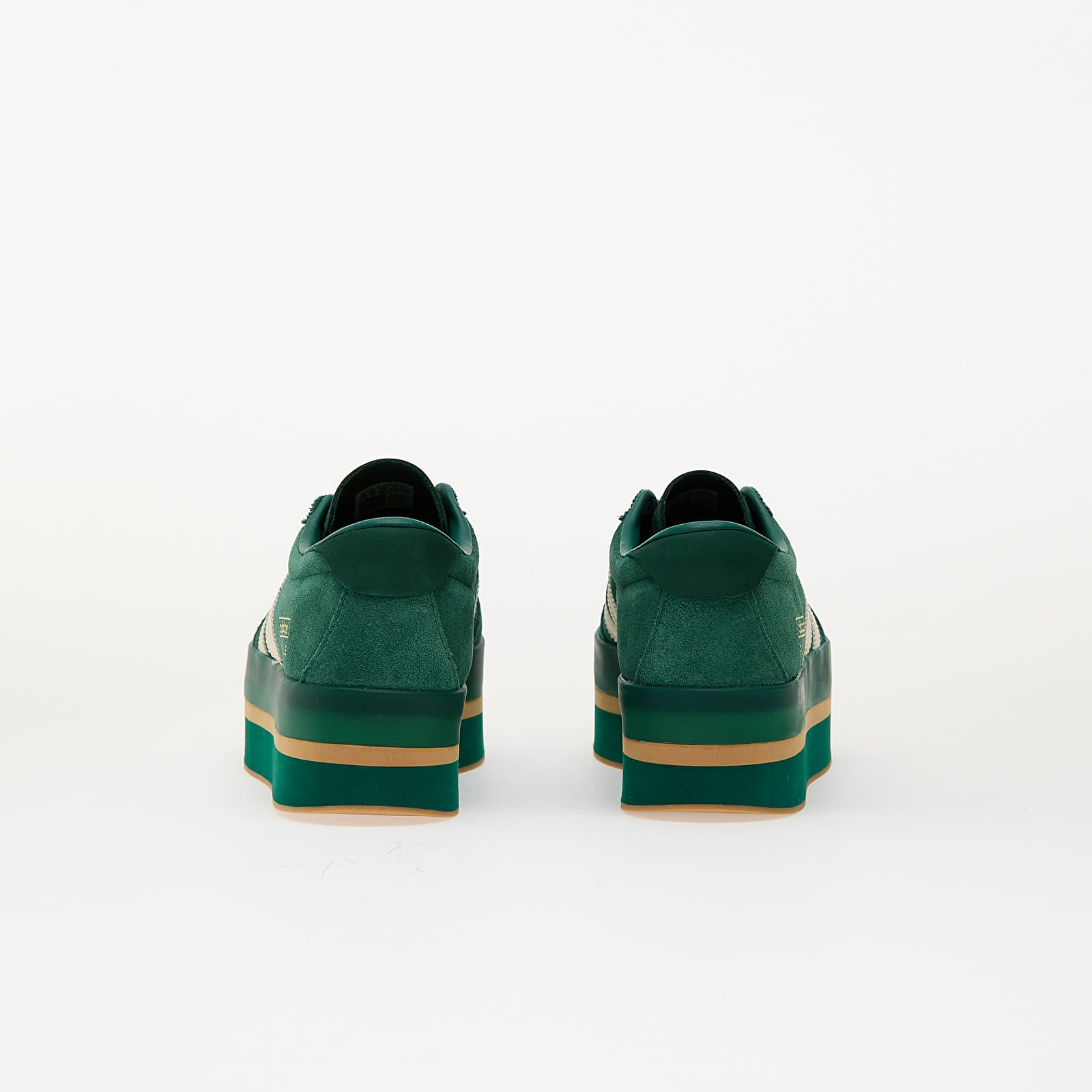 Sko til kvinder adidas Gazelle Stack W Collegiate Green/ Gum 3/ Cream White