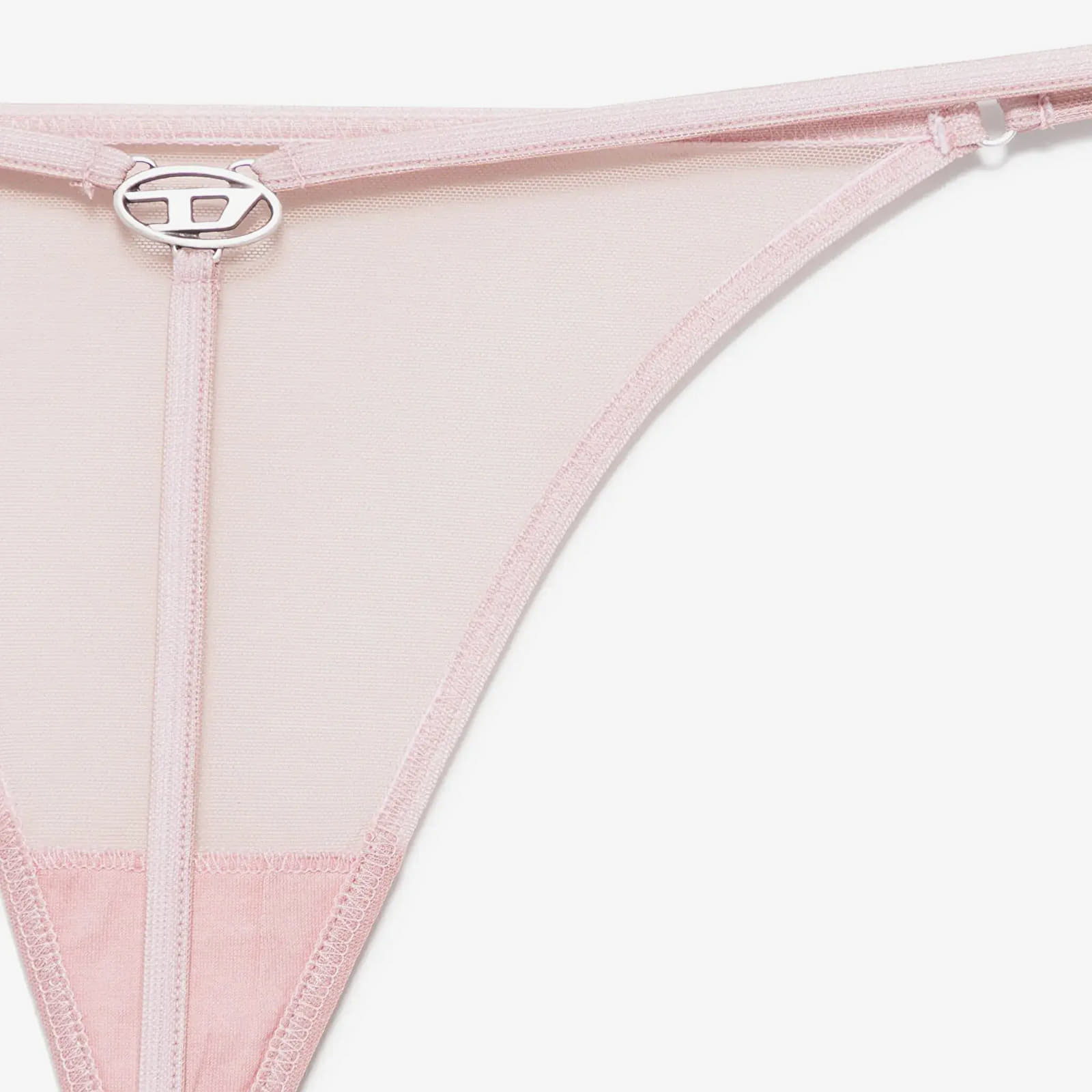 Kalhotky Diesel D-String-Gft String Pink