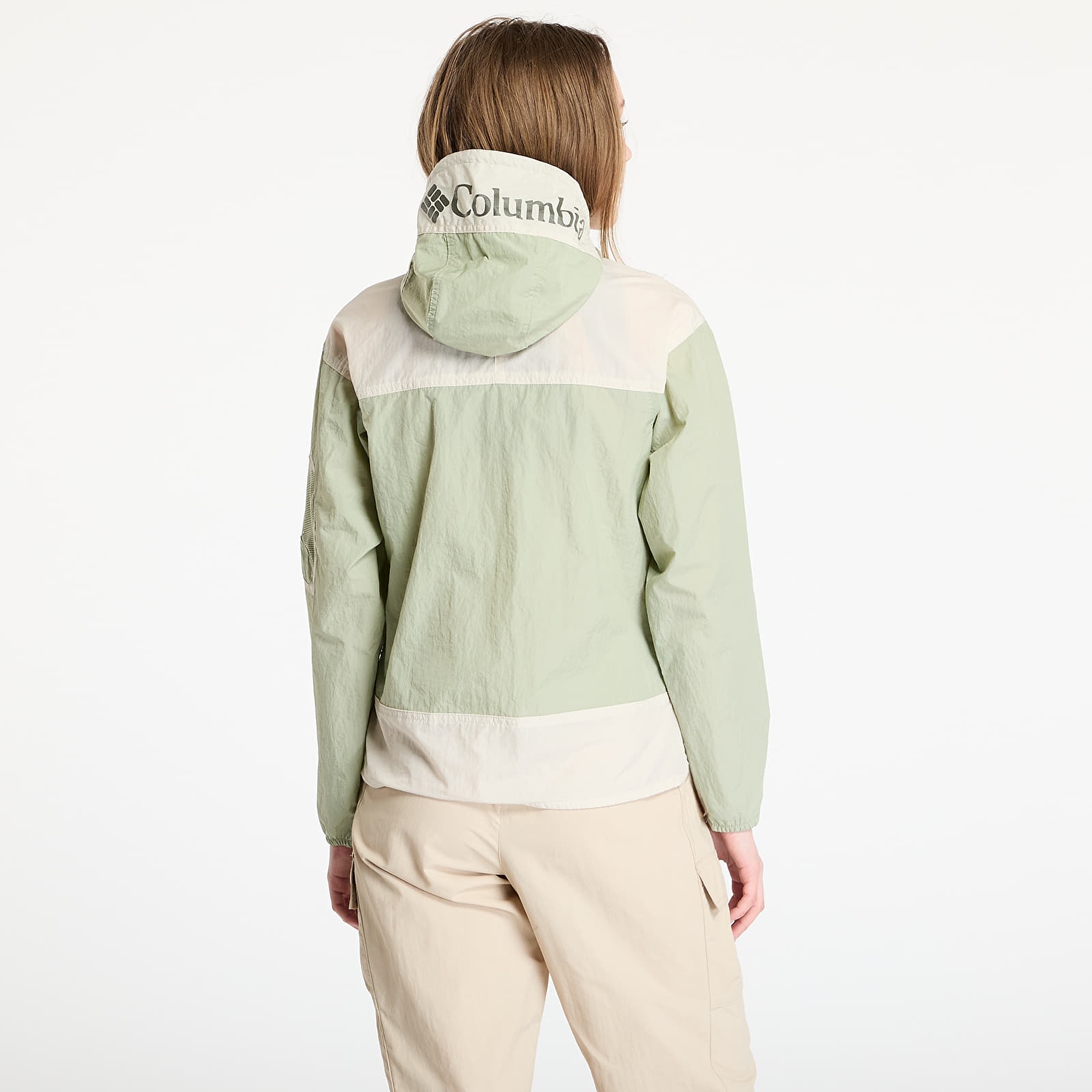 Women's windbreakers Columbia Challenger™ II Windbreaker Safari/ Dark Stone