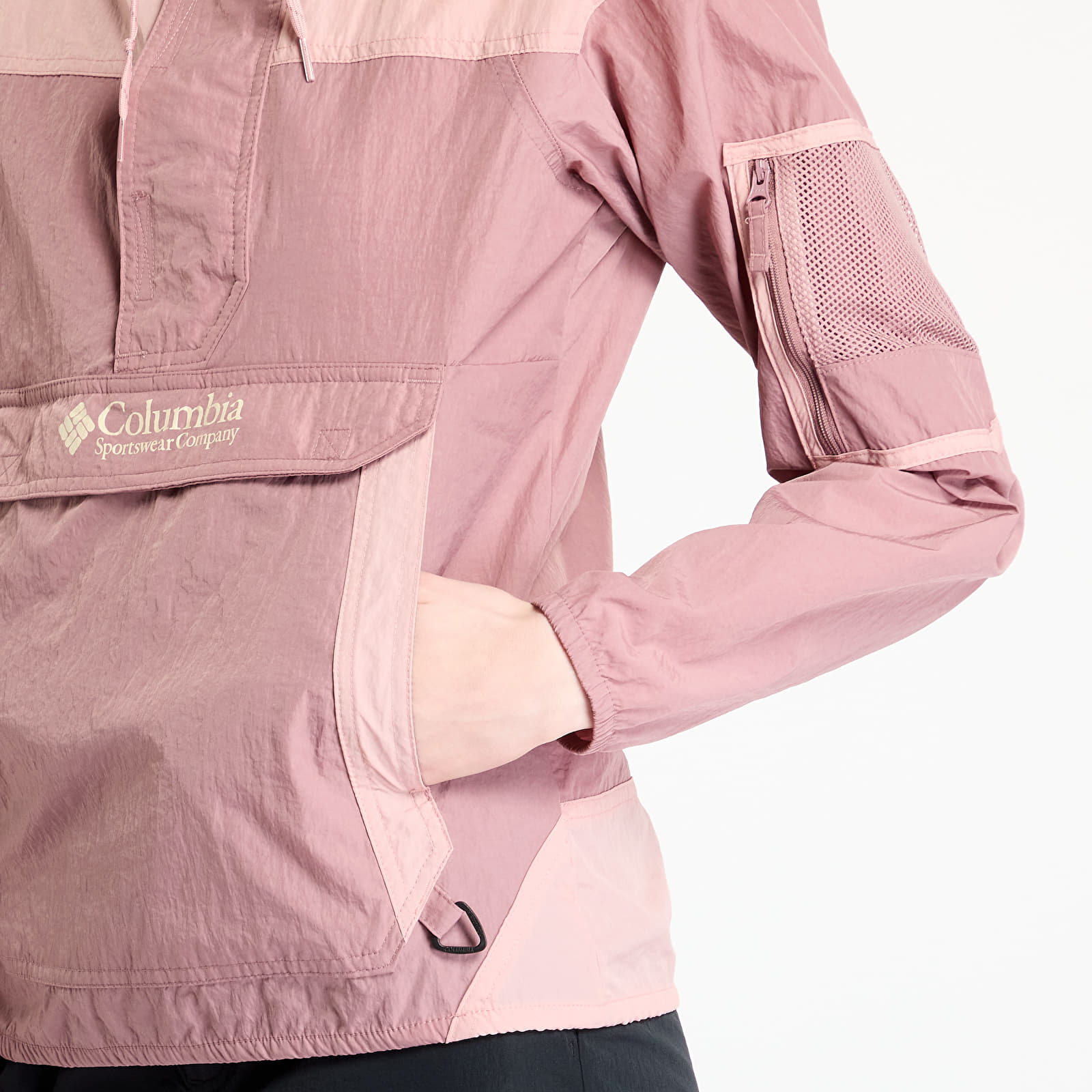 Leichten Jacken - Frauen Columbia Challenger™ II Windbreaker Fig/ Eraser Pink