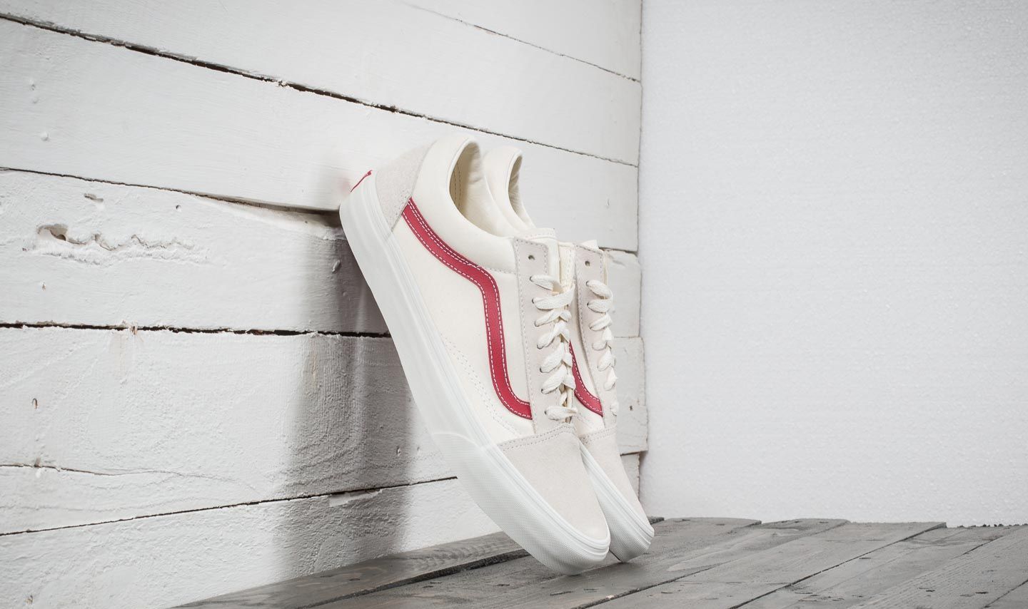 Gray and deals red vans