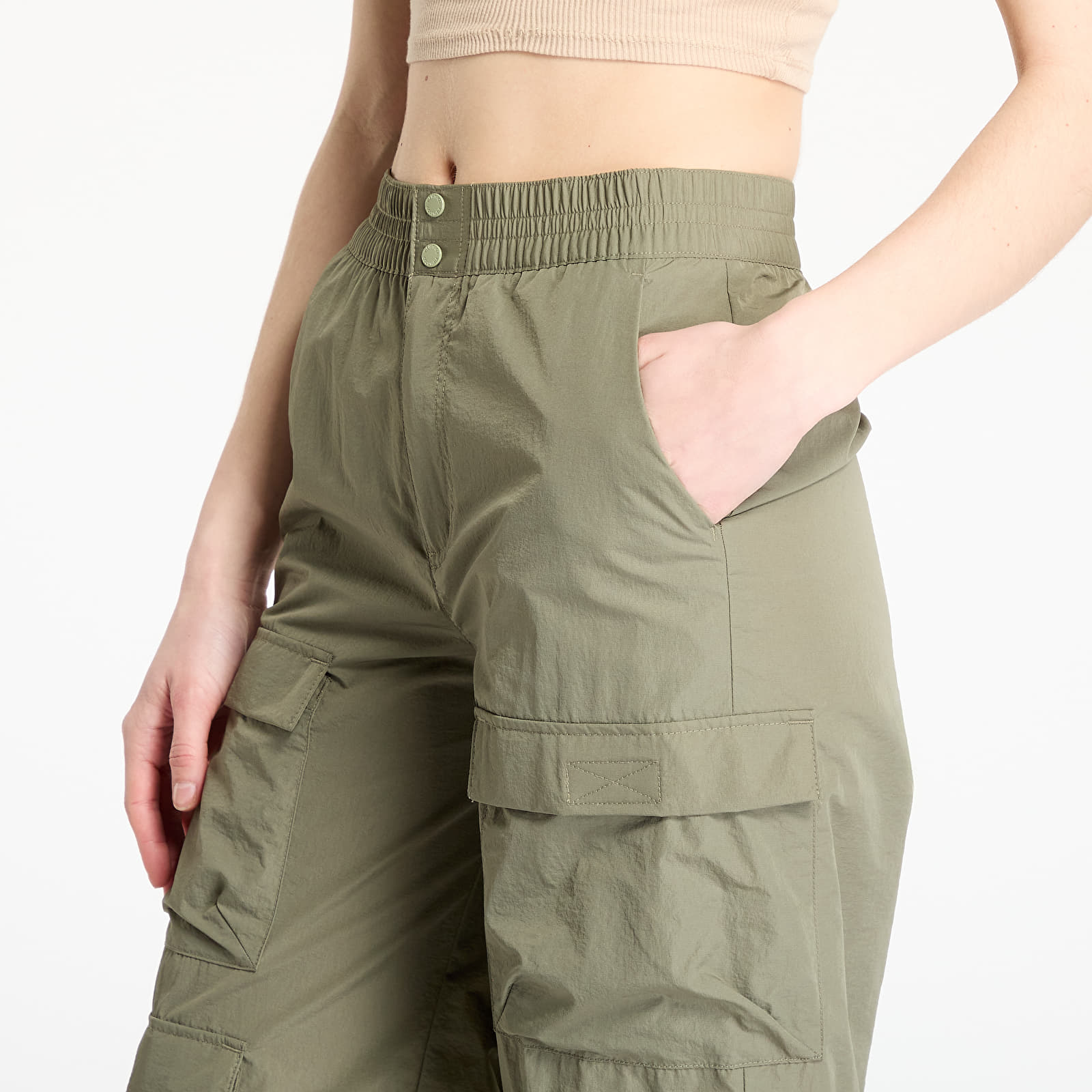 Women's trousers Columbia Elevated View™ Parachute Pant Stone Green