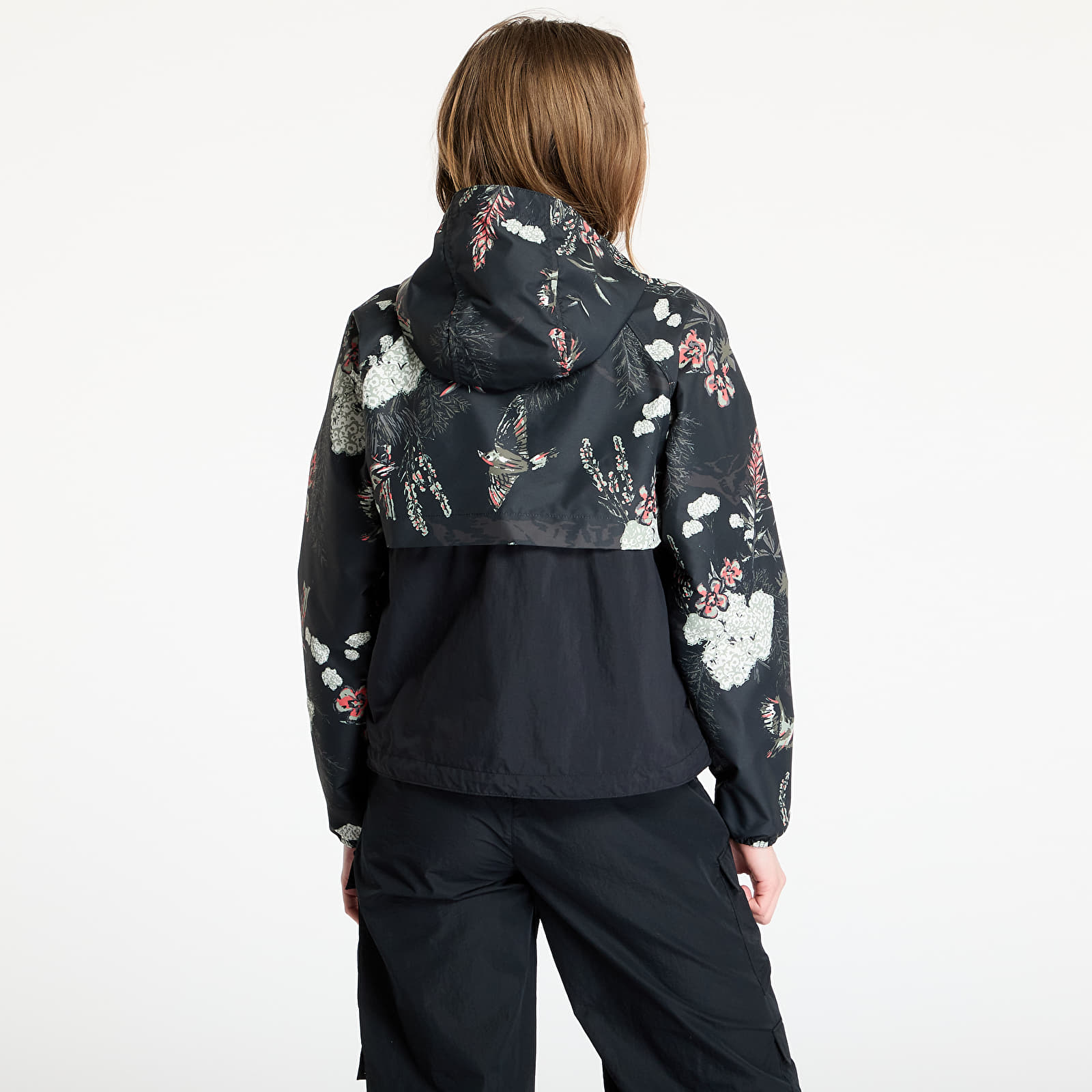 Women's windbreakers Columbia Spire Valley™ Printed Windbreaker Black Outbacked/ Black