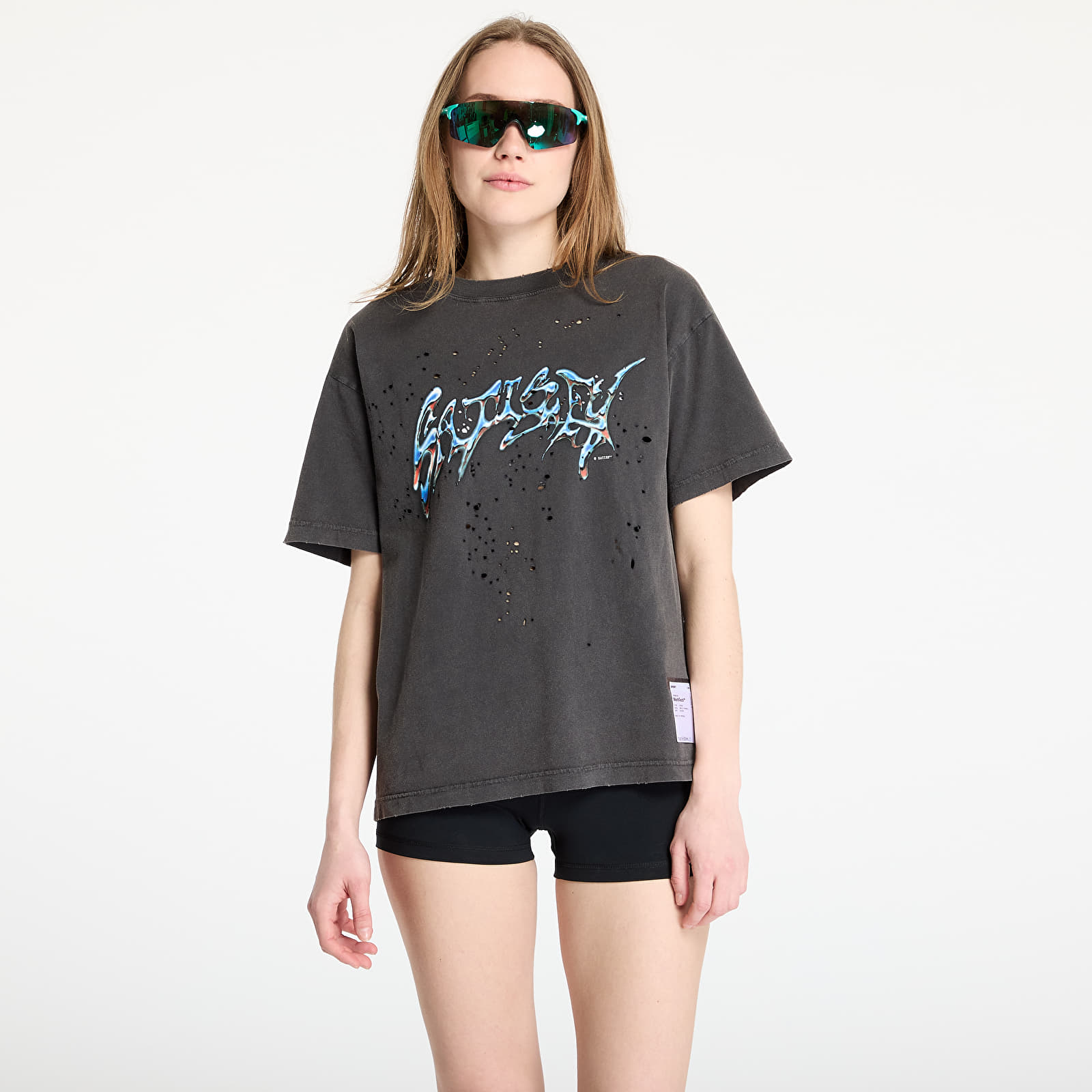 T-Shirts Satisfy MothTech T-Shirt UNISEX Aged Black