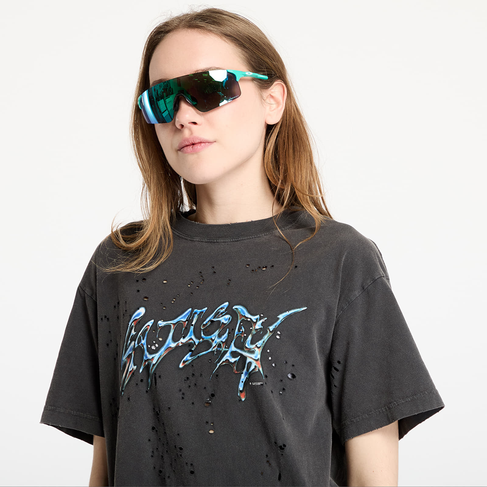 T-Shirts Satisfy MothTech T-Shirt UNISEX Aged Black