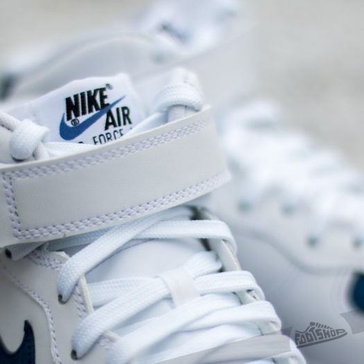 Nike air force 1 mid 07 weiß blau new arrivals