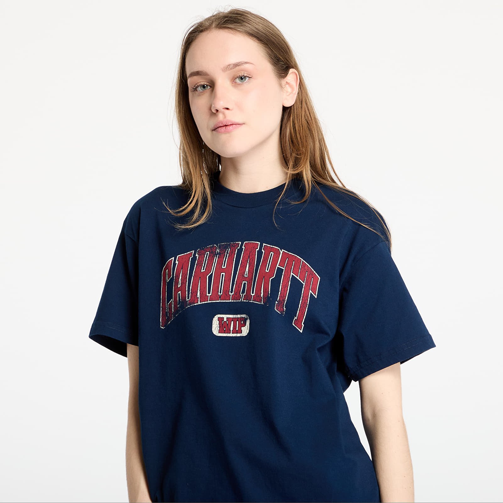 T-shirts Carhartt WIP S/S Lecture T-Shirt UNISEX Ink Heavy Enzyme Wash