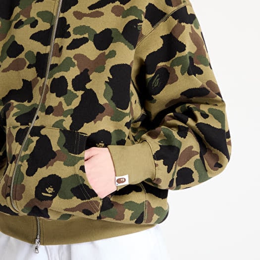 トップス A BATHING APE 1st camo shark zip hoodie A Bathing Ape cotton sweatshirt 1St Camo 2Nd Shark Full Zip PRM EU