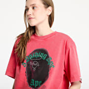 Men's T-shirts A BATHING APE Garment Dye Rhinestone Ape Head
