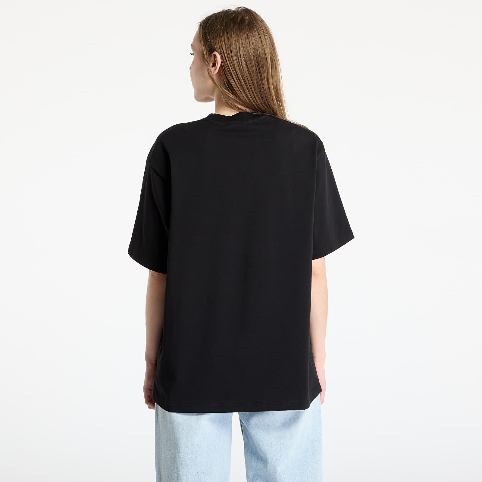 Männer T-Shirts A BATHING APE Chain Stitch Shark Relaxed Fit Tee UNISEX Black