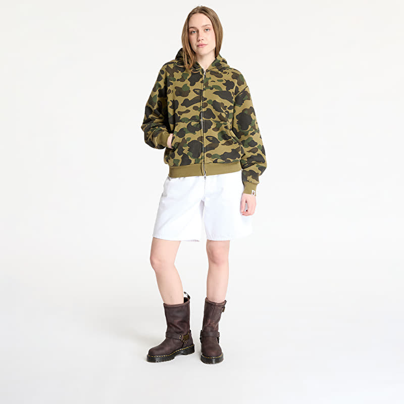 Men's hoodies A BATHING APE 1St Camo Heavy Wash Cropped Fit Zip