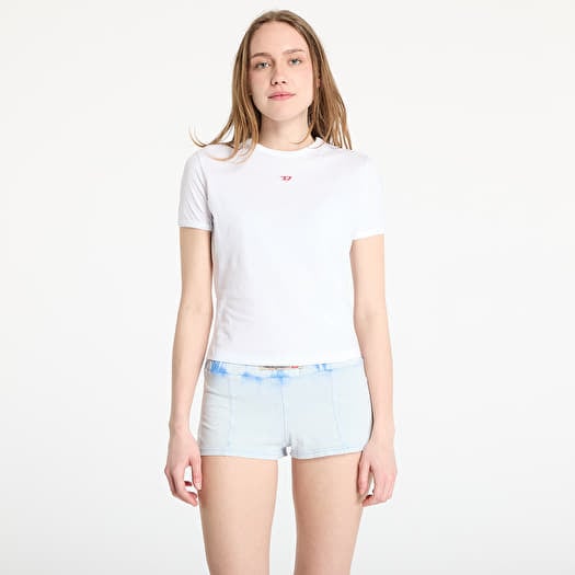 Diesel T-Uncutie-Long-D T-Shirt White
