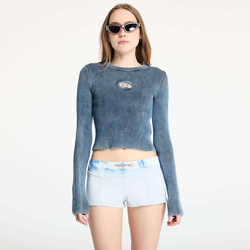 T-shirt Diesel M-Anchor-A Knitwear Blue