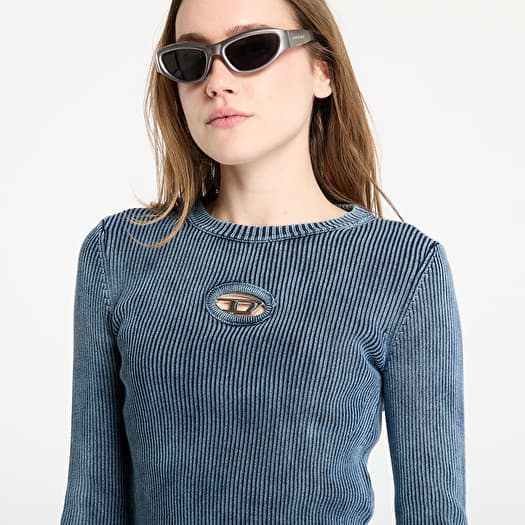 Women's T-shirts Diesel M-Anchor-A Knitwear Blue (A14810_0ANAH