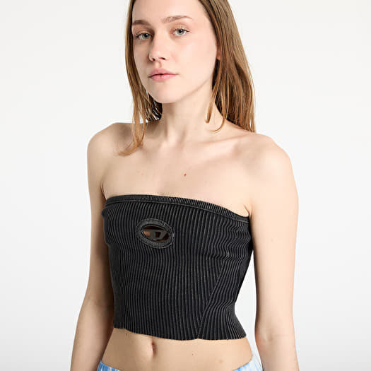 Women's tops Diesel M-Clarksvillex-C Knitwear Black | Footshop