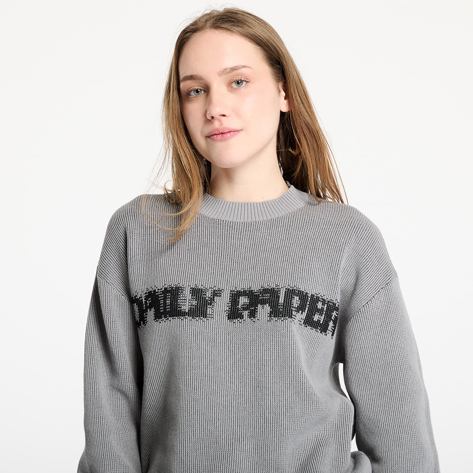 Svetre Daily Paper Logo Knit Sweater UNISEX Wet Weather