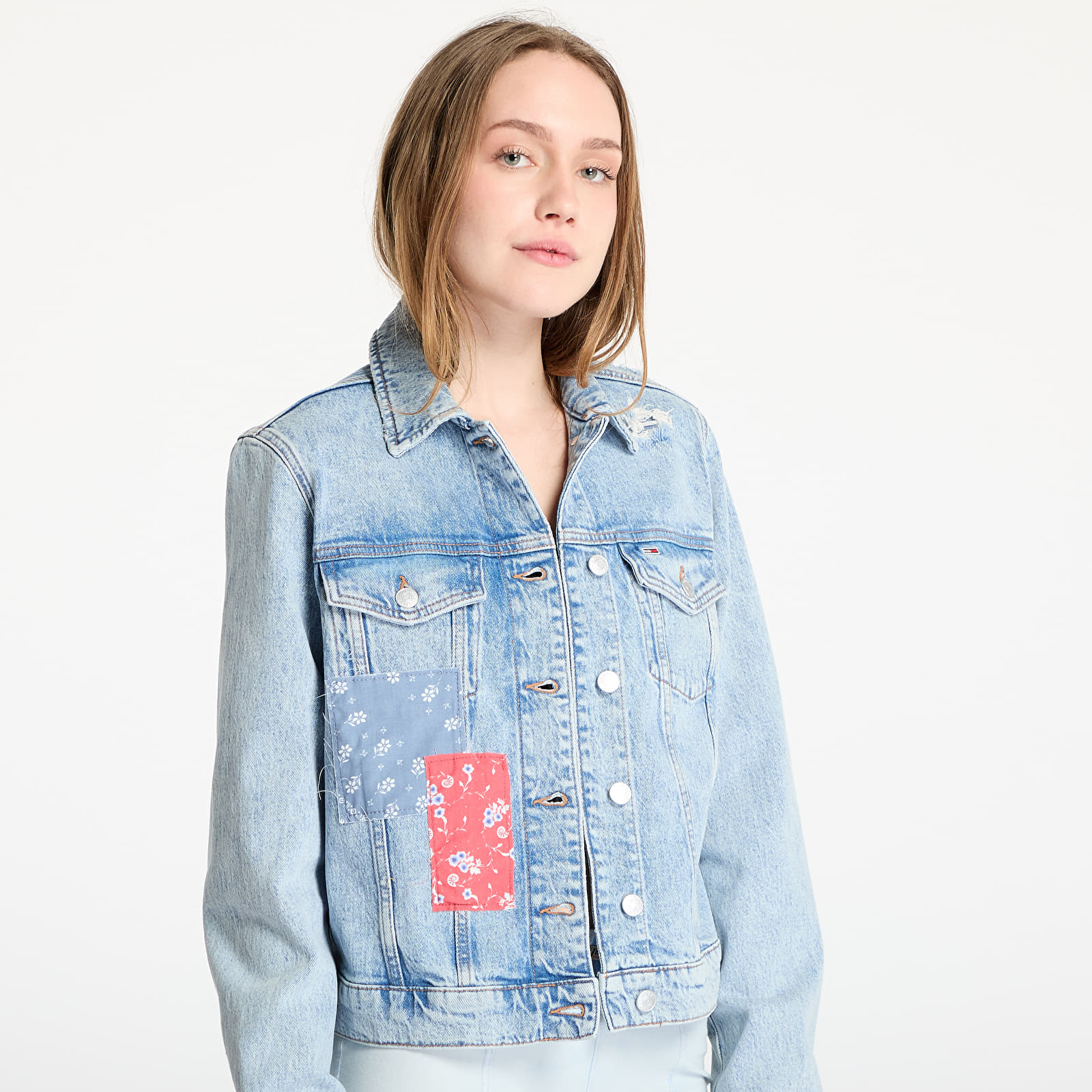 Casacos de senhora Tommy Jeans Classic Trucker Jacket Denim
