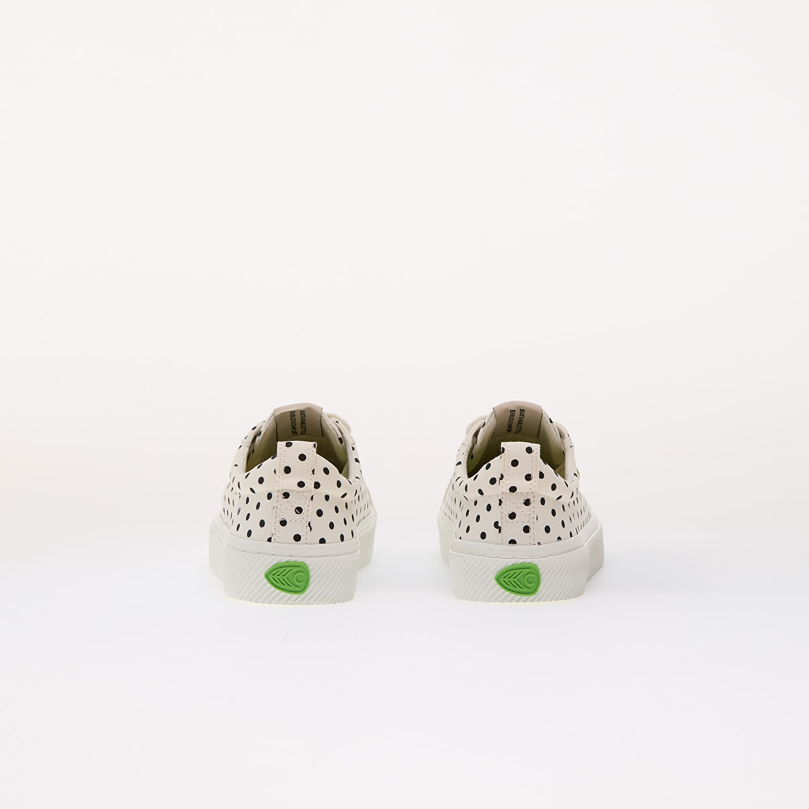 Férfi cipők Cariuma M Oca Low White Polka Dots