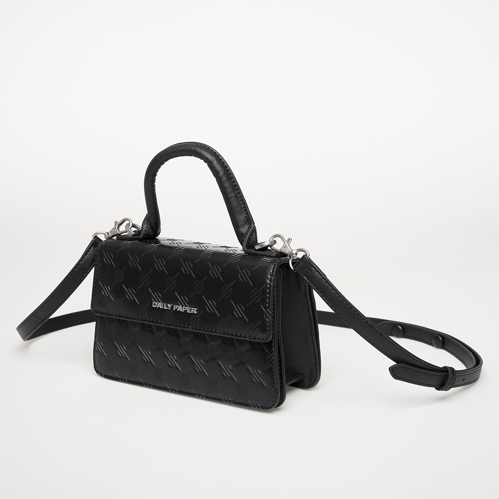 Bandoleras Daily Paper Meru Mini Monogram Bag Black