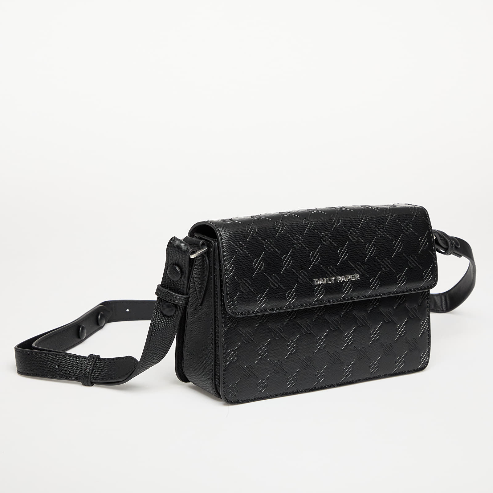 Torby przez ramię Daily Paper Meru Monogram Bag Black