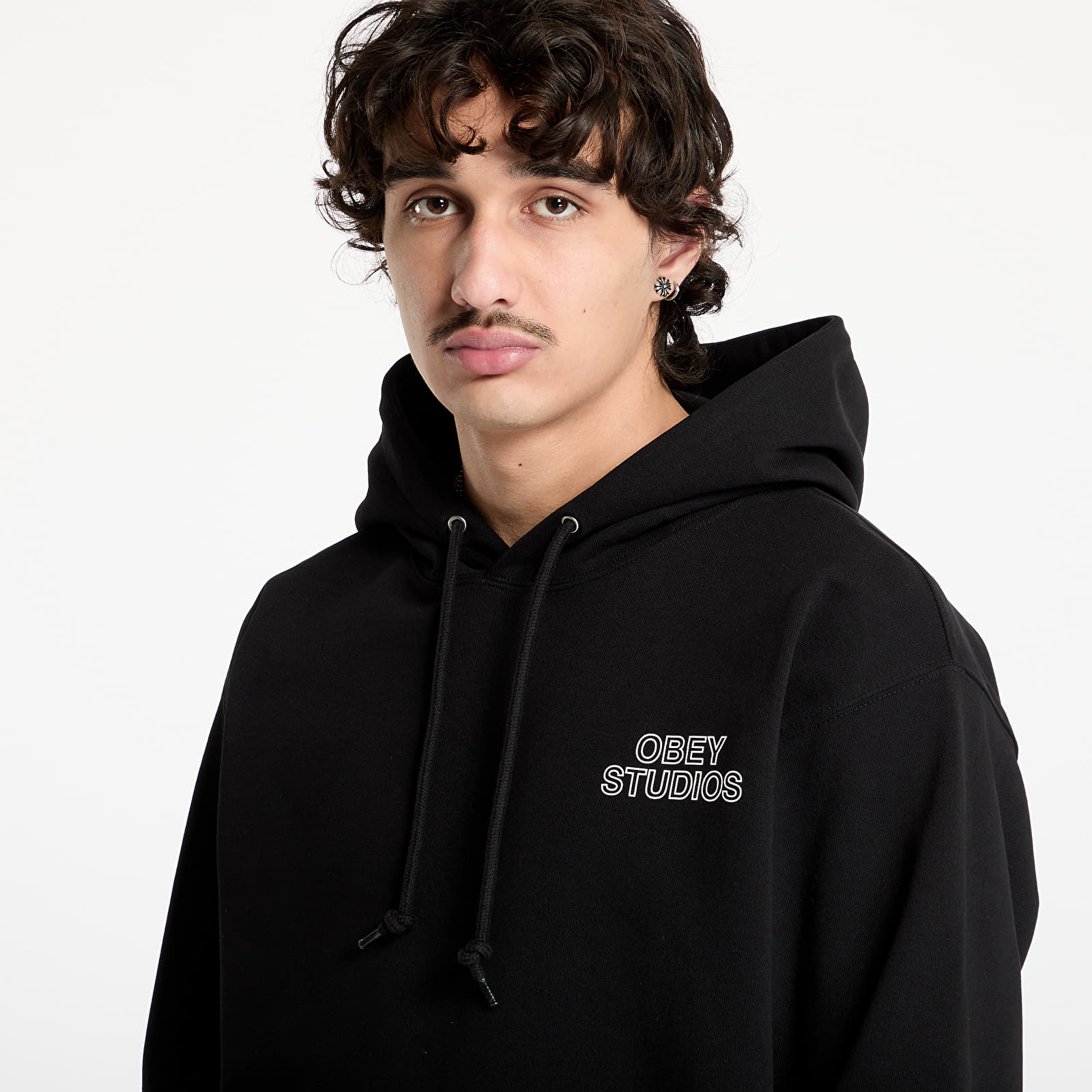 Hoodies and sweatshirts  OBEY Studios Palette Black