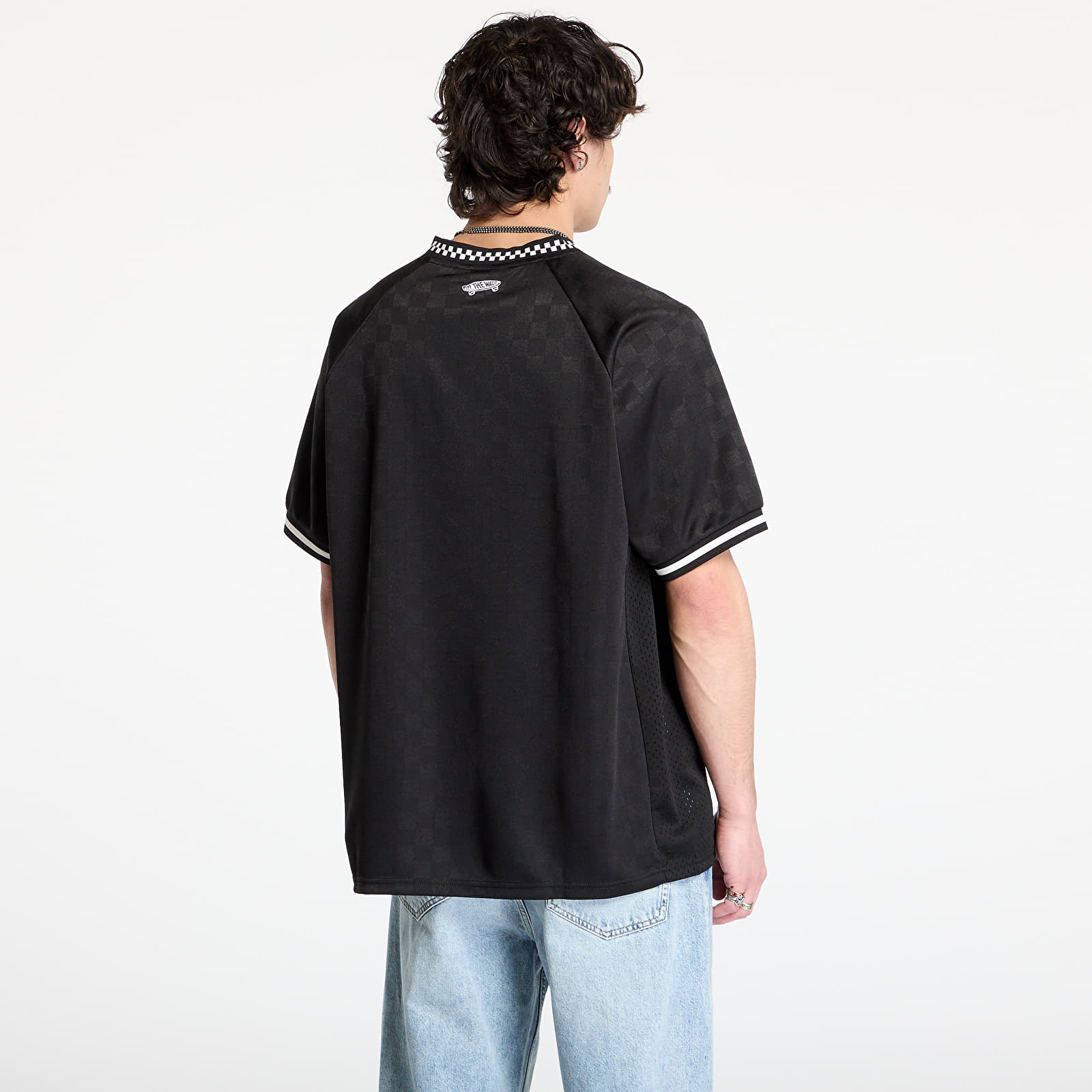 Tricouri bărbați Vans LX Hooligan Field T-Shirt Black