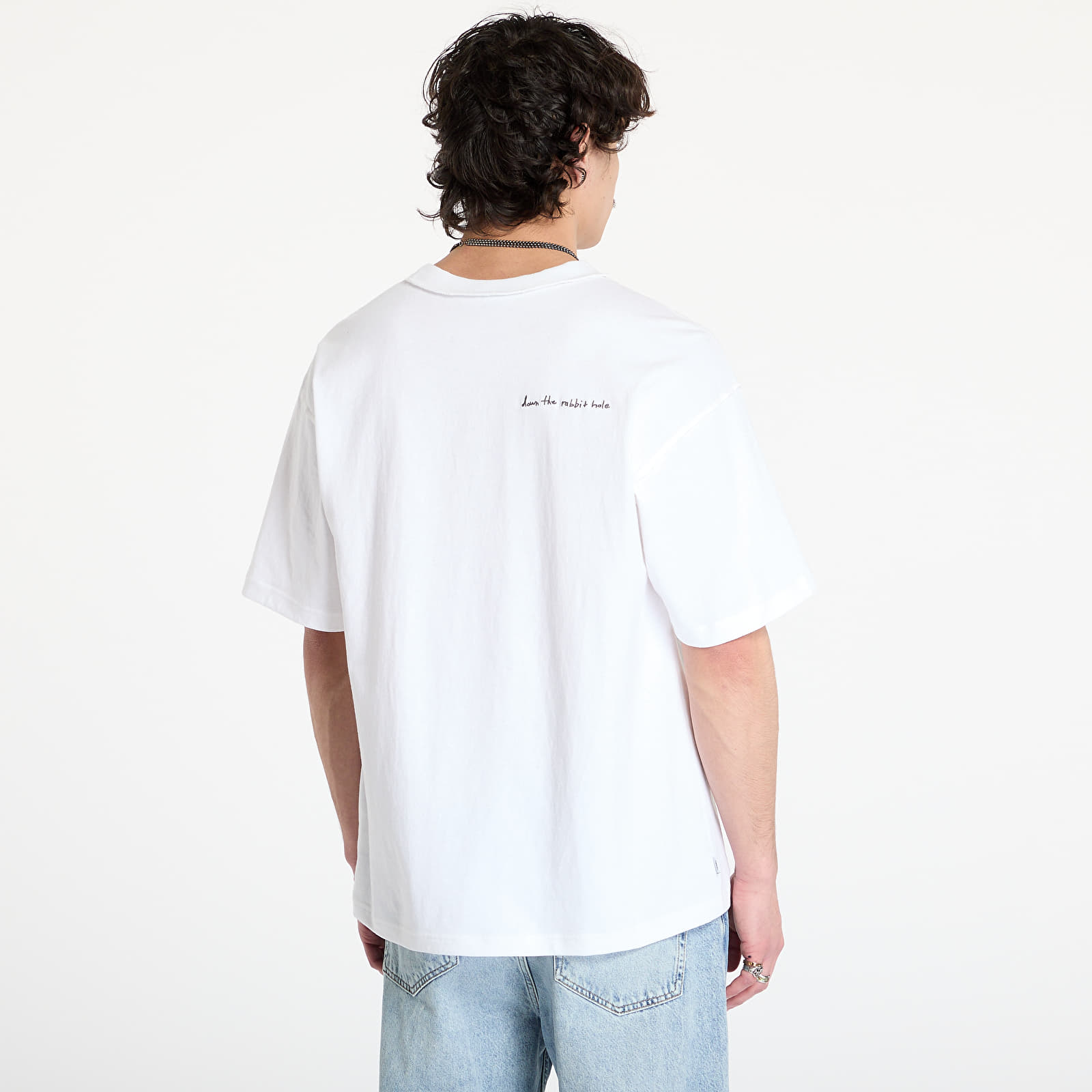 Pánská trička Vans LX Down The Rabbit Hole T-Shirt White