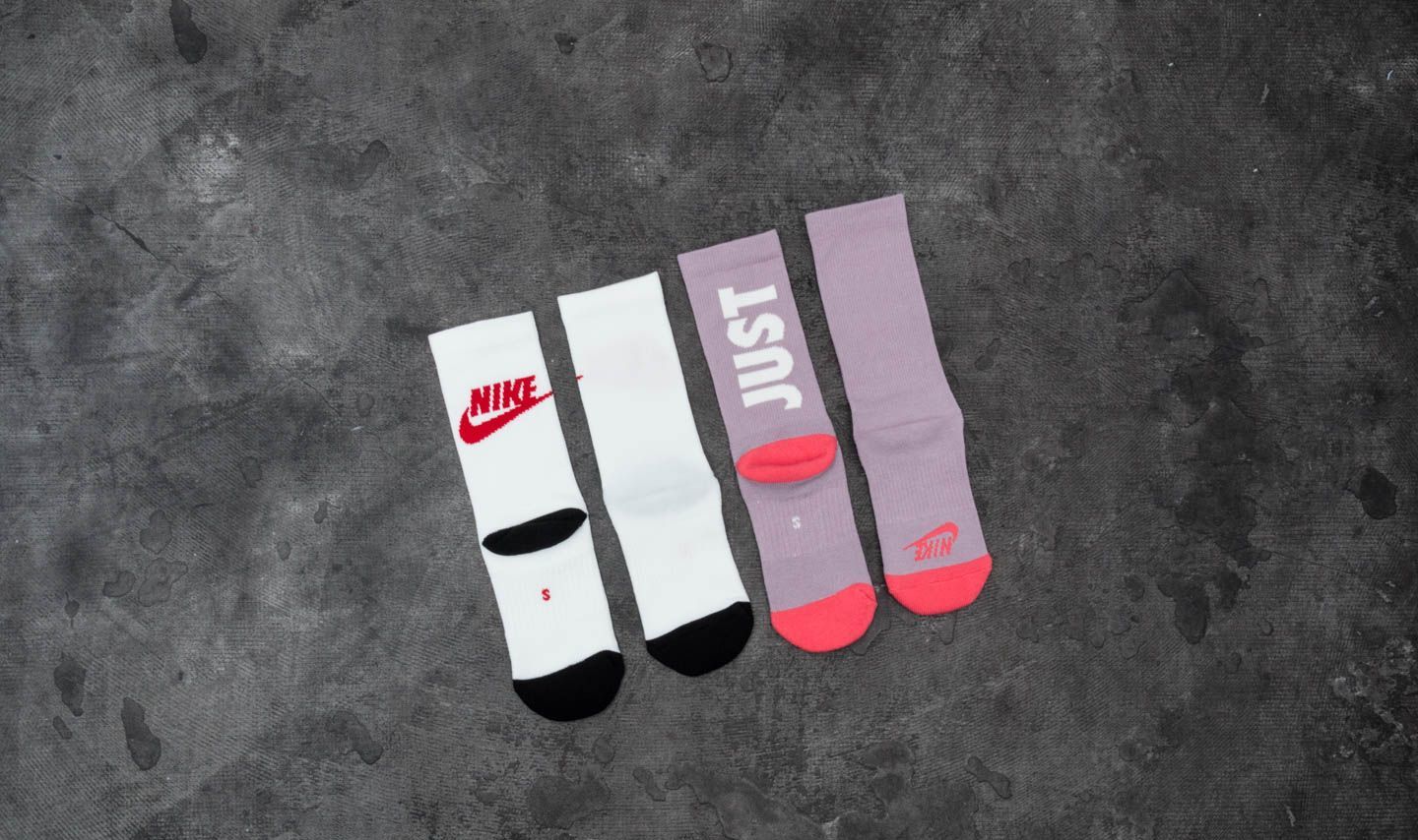 Ponožky Nike Sportswear W Just Do It 2 Pack Crew Socks Multicolor