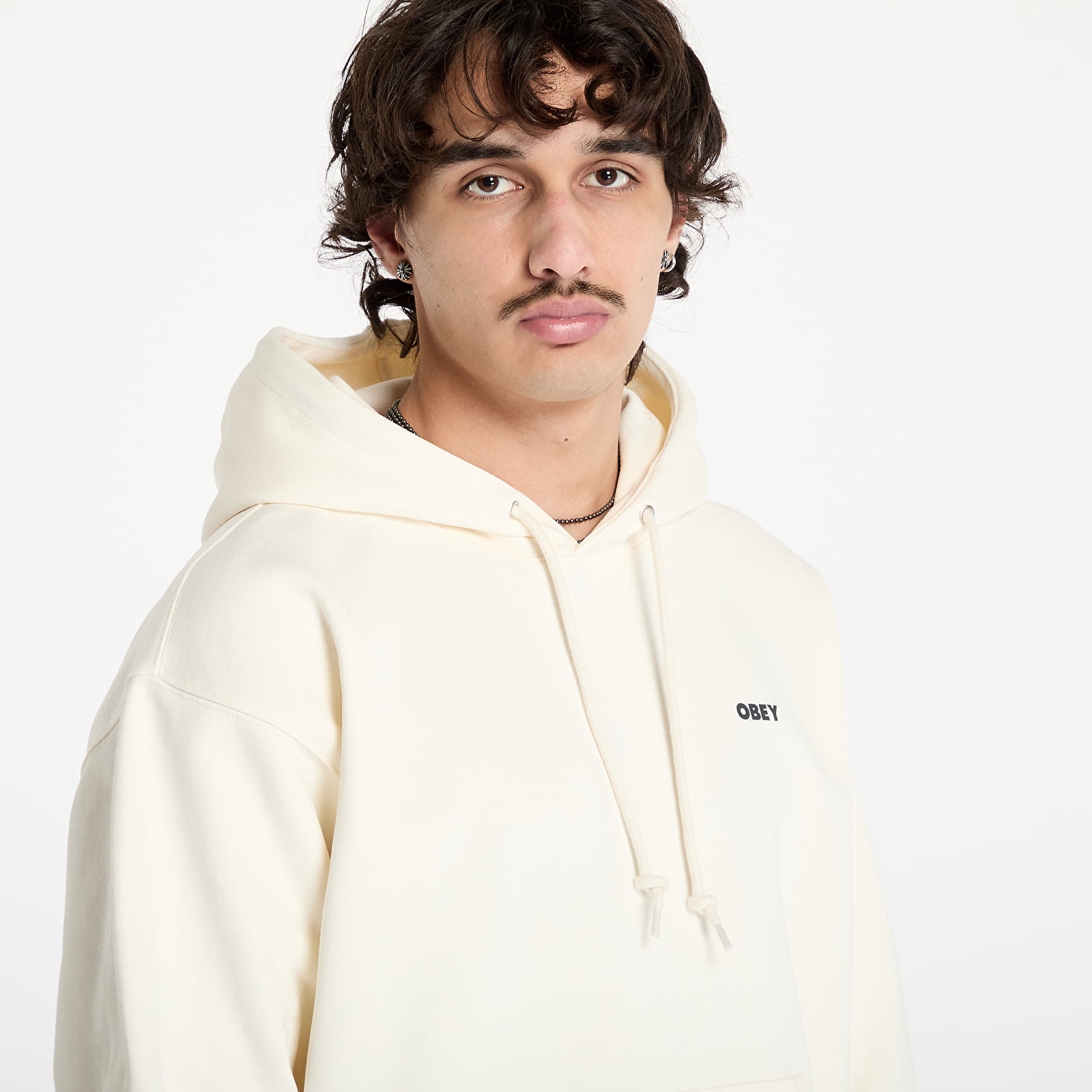 Hoodies and sweatshirts  OBEY Bold Eye Unbleached