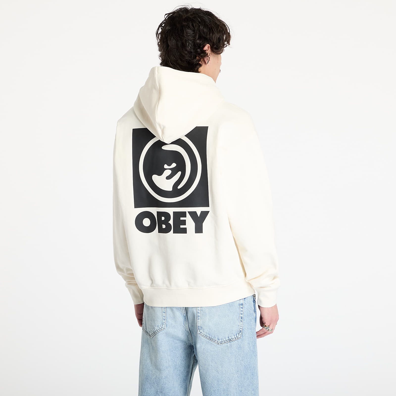 Hoodies and sweatshirts  OBEY Bold Eye Unbleached