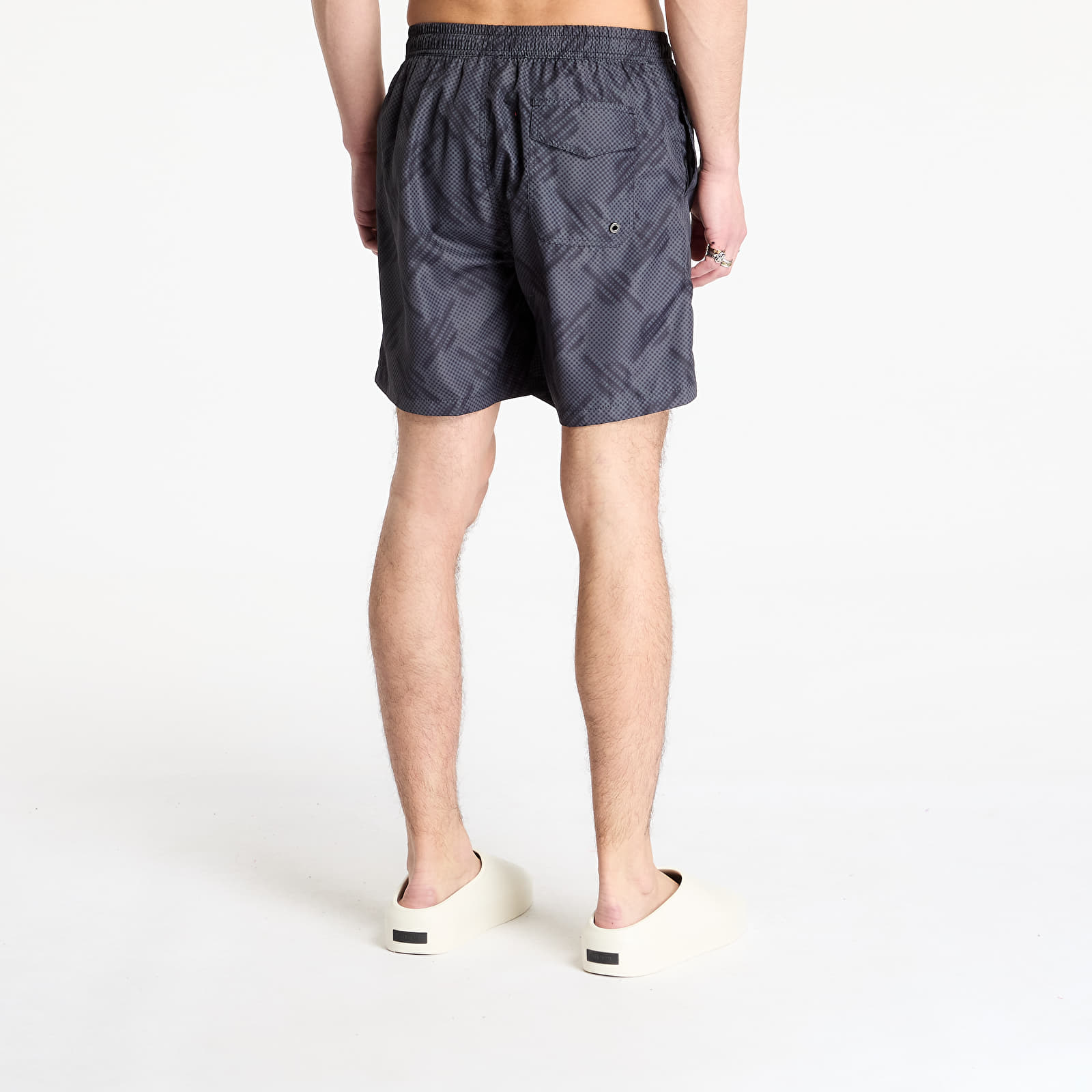 Swimsuit Daily Paper Dotted Monogram Swimshorts Black