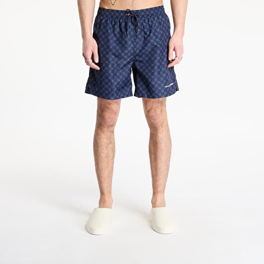 Daily Paper Logo Swimshorts Martime Blue