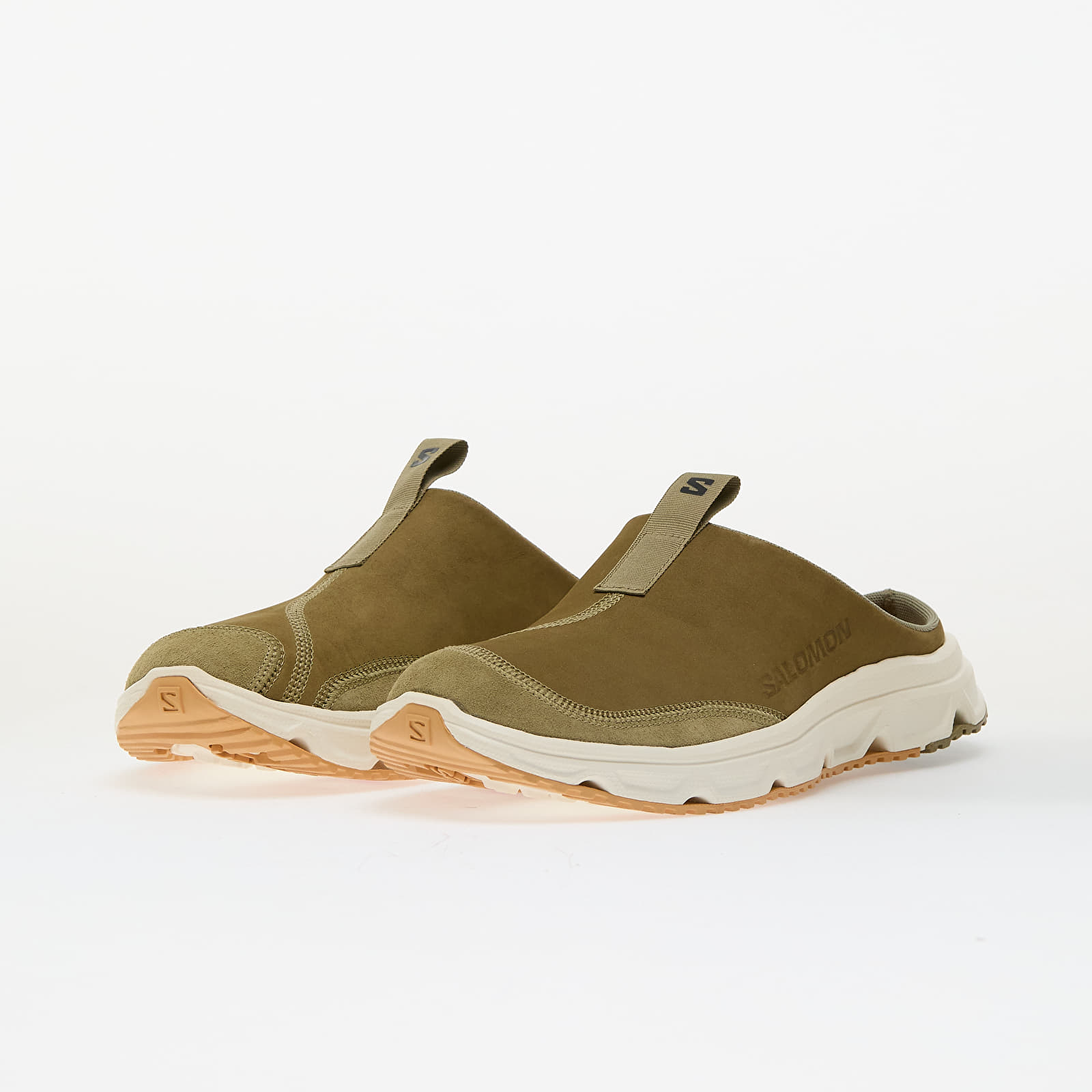 Sko til mænd Salomon Rx Slide Ltr Aloe/ Vanilla Ice/ Sand