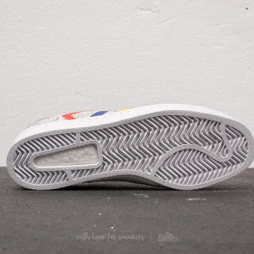 Scarpe uomo adidas x White Mountaineering Superstar Boost Light Grey Heather Real Teal Ftw White Footshop