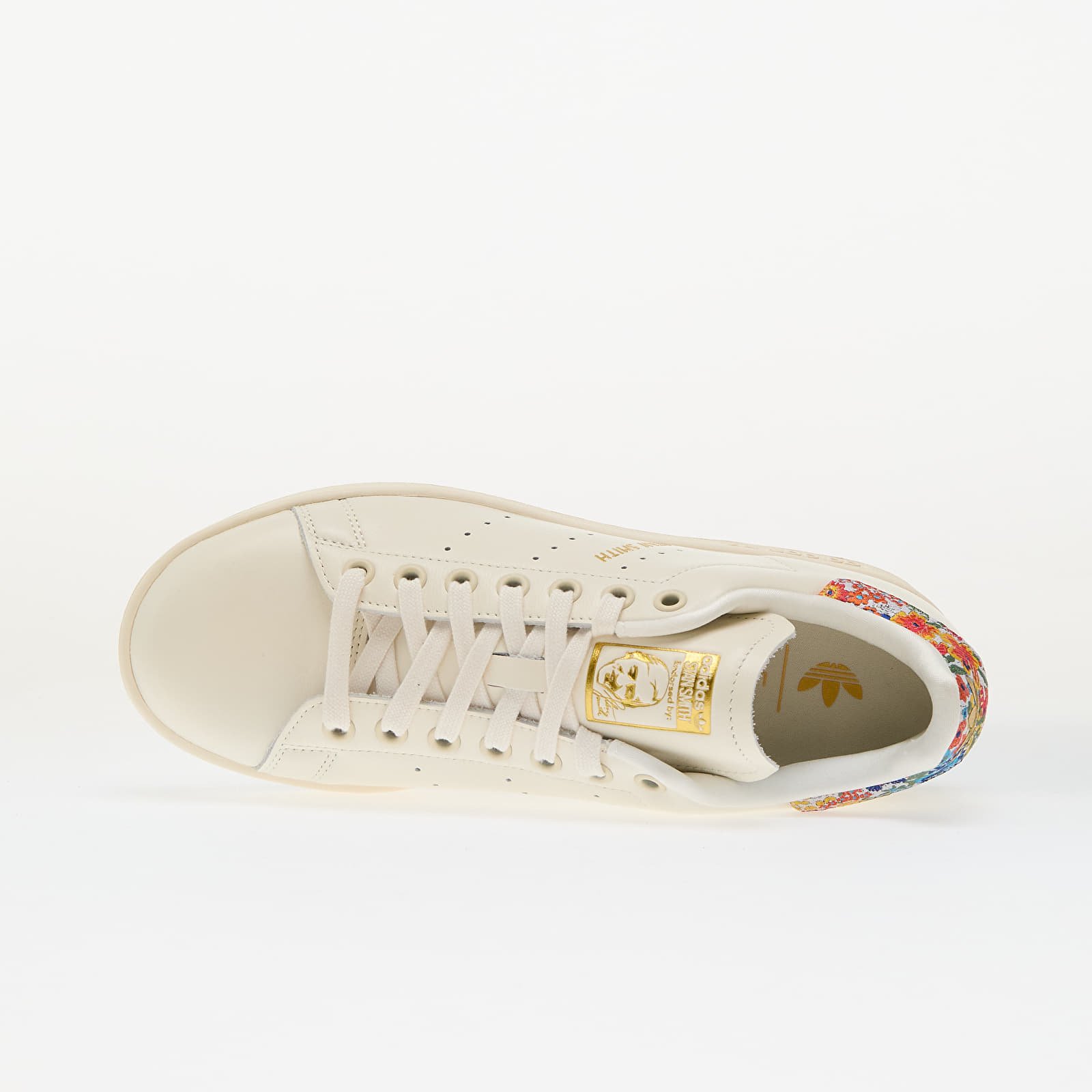 Women's shoes adidas x Liberty London Stan Smith W Off White/ Gold Metallic/ Supplier Colour
